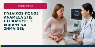 Πυελικός πόνος ανάμεσα στις περιόδους: τι μπορεί να σημαίνει; - ενημερωτικό cover του Δρ. Ιωάννη Κ. Δημητρακόπουλου