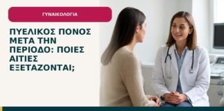 Πυελικός πόνος μετά την περίοδο: ποιες αιτίες εξετάζονται; - ενημερωτικό cover του Δρ. Ιωάννη Κ. Δημητρακόπουλου