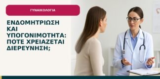 Ενδομητρίωση και υπογονιμότητα: πότε χρειάζεται διερεύνηση; - ενημερωτικό cover του Δρ. Ιωάννη Κ. Δημητρακόπουλου