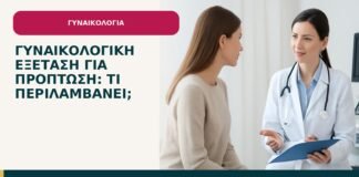 Γυναικολογική εξέταση για πρόπτωση: τι περιλαμβάνει; - ενημερωτικό cover του Δρ. Ιωάννη Κ. Δημητρακόπουλου