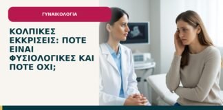 Κολπικές εκκρίσεις: πότε είναι φυσιολογικές και πότε όχι; - ενημερωτικό cover του Δρ. Ιωάννη Κ. Δημητρακόπουλου