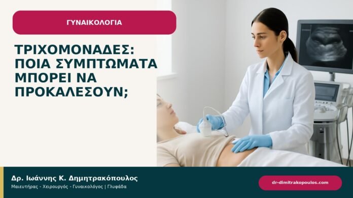 Τριχομονάδες: ποια συμπτώματα μπορεί να προκαλέσουν; - ενημερωτικό cover του Δρ. Ιωάννη Κ. Δημητρακόπουλου