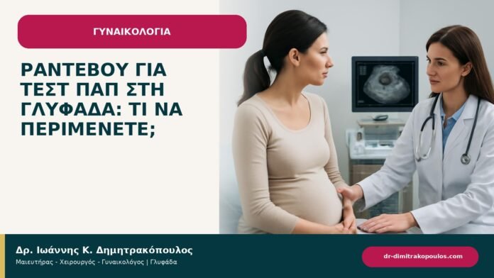 Ραντεβού για τεστ Παπ στη Γλυφάδα: τι να περιμένετε; Ραντεβού για τεστ Παπ στη Γλυφάδα: τι να περιμένετε; - ενημερωτικό cover του Δρ. Ιωάννη Κ. Δημητρακόπουλου