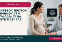 Ραντεβού πρώτου τριμήνου στη Γλυφάδα: τι να έχετε μαζί σας; - ενημερωτικό cover του Δρ. Ιωάννη Κ. Δημητρακόπουλου