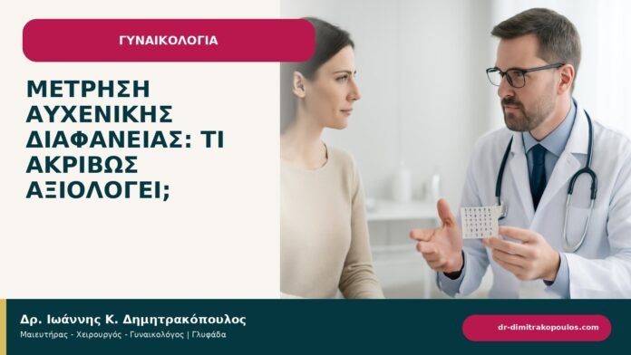 Μέτρηση αυχενικής διαφάνειας: τι ακριβώς αξιολογεί; - ενημερωτικό cover του Δρ. Ιωάννη Κ. Δημητρακόπουλου