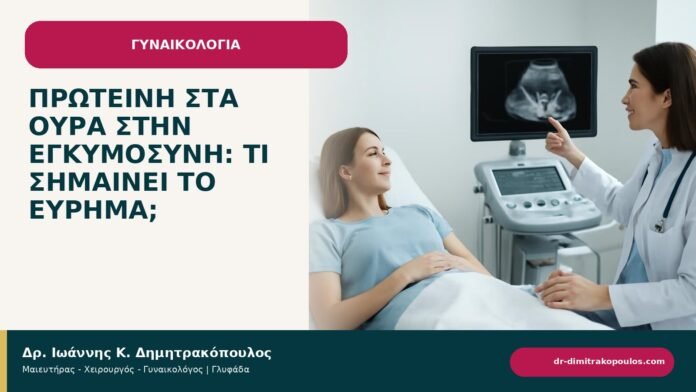 Πρωτεΐνη στα ούρα στην εγκυμοσύνη: τι σημαίνει το εύρημα; Πρωτεΐνη στα ούρα στην εγκυμοσύνη: τι σημαίνει το εύρημα; - ενημερωτικό cover του Δρ. Ιωάννη Κ. Δημητρακόπουλου