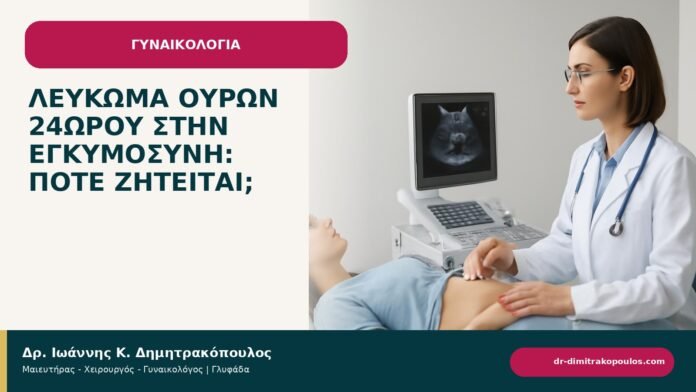 Λεύκωμα ούρων 24ώρου στην εγκυμοσύνη: πότε ζητείται; - ενημερωτικό cover του Δρ. Ιωάννη Κ. Δημητρακόπουλου