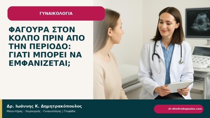 Φαγούρα στον κόλπο πριν από την περίοδο: γιατί μπορεί να εμφανίζεται; - ενημερωτικό cover του Δρ. Ιωάννη Κ. Δημητρακόπουλου