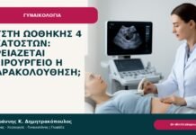 Κύστη ωοθήκης 4 εκατοστών: χρειάζεται χειρουργείο ή παρακολούθηση; - ενημερωτικό cover του Δρ. Ιωάννη Κ. Δημητρακόπουλου