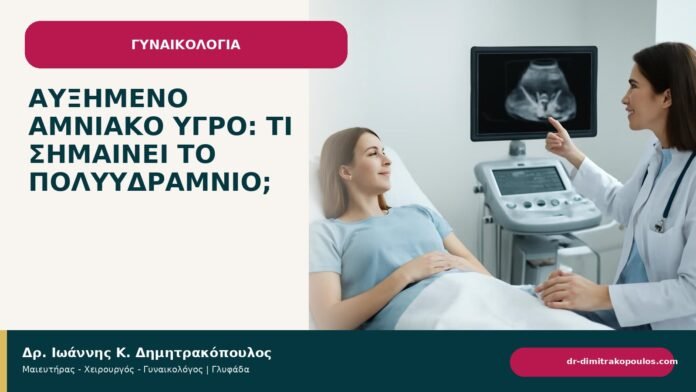 Αυξημένο αμνιακό υγρό: τι σημαίνει το πολυϋδράμνιο; Αυξημένο αμνιακό υγρό: τι σημαίνει το πολυϋδράμνιο; - ενημερωτικό cover του Δρ. Ιωάννη Κ. Δημητρακόπουλου