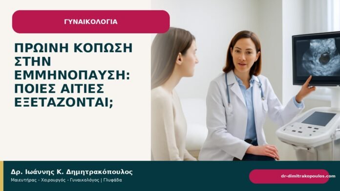 Πρωινή κόπωση στην εμμηνόπαυση: ποιες αιτίες εξετάζονται; - Δρ. Ιωάννης Κ. Δημητρακόπουλος