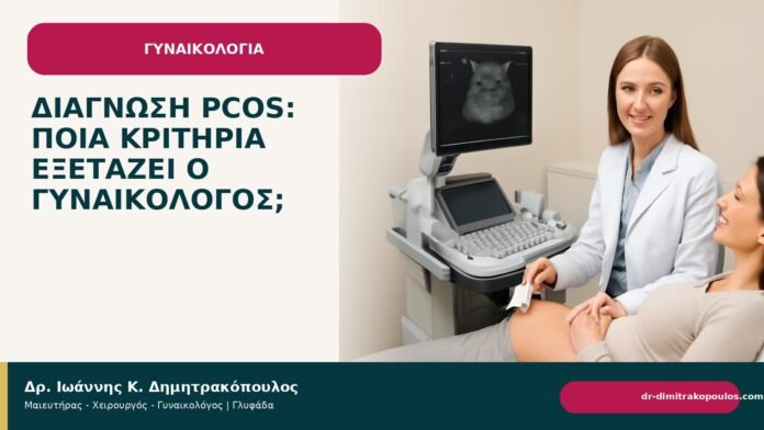Διάγνωση PCOS: ποια κριτήρια εξετάζει ο γυναικολόγος; Διάγνωση PCOS: ποια κριτήρια εξετάζει ο γυναικολόγος; - Δρ. Ιωάννης Κ. Δημητρακόπουλος