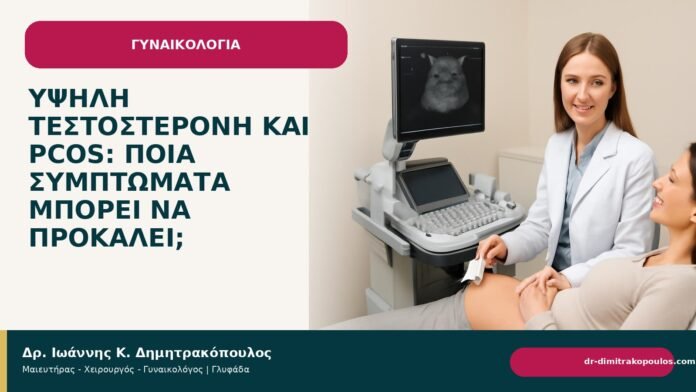 Υψηλή τεστοστερόνη και PCOS: ποια συμπτώματα μπορεί να προκαλεί; Υψηλή τεστοστερόνη και PCOS: ποια συμπτώματα μπορεί να προκαλεί; - Δρ. Ιωάννης Κ. Δημητρακόπουλος