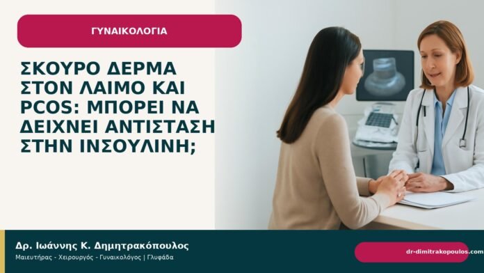Σκούρο δέρμα στον λαιμό και PCOS: μπορεί να δείχνει αντίσταση στην ινσουλίνη; - Δρ. Ιωάννης Κ. Δημητρακόπουλος