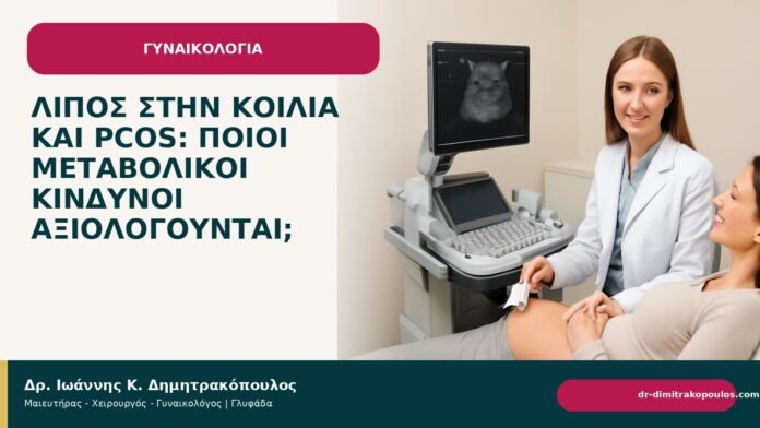 Λίπος στην κοιλιά και PCOS: ποιοι μεταβολικοί κίνδυνοι αξιολογούνται; Λίπος στην κοιλιά και PCOS: ποιοι μεταβολικοί κίνδυνοι αξιολογούνται; - Δρ. Ιωάννης Κ. Δημητρακόπουλος