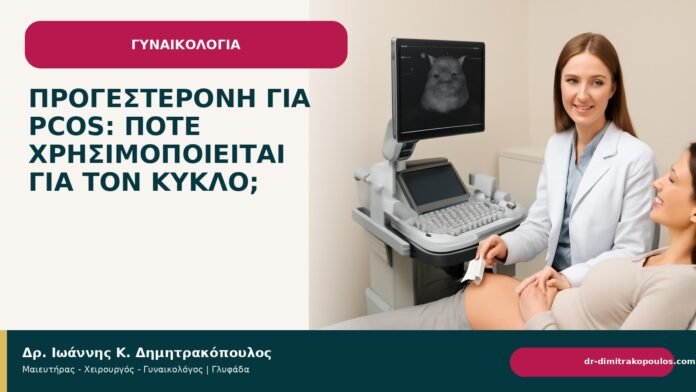 Προγεστερόνη για PCOS: πότε χρησιμοποιείται για τον κύκλο; Προγεστερόνη για PCOS: πότε χρησιμοποιείται για τον κύκλο; - Δρ. Ιωάννης Κ. Δημητρακόπουλος