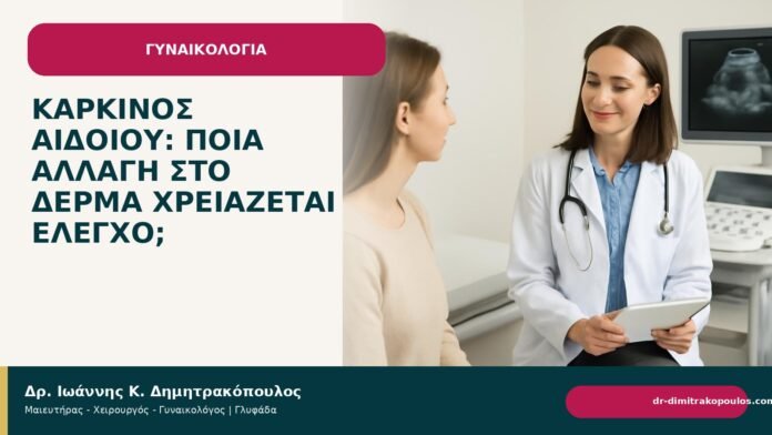 Καρκίνος αιδοίου: ποια αλλαγή στο δέρμα χρειάζεται έλεγχο; - Δρ. Ιωάννης Κ. Δημητρακόπουλος