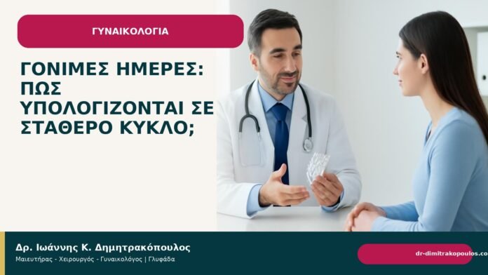 Γόνιμες ημέρες: πώς υπολογίζονται σε σταθερό κύκλο; Γόνιμες ημέρες: πώς υπολογίζονται σε σταθερό κύκλο; - Δρ. Ιωάννης Κ. Δημητρακόπουλος