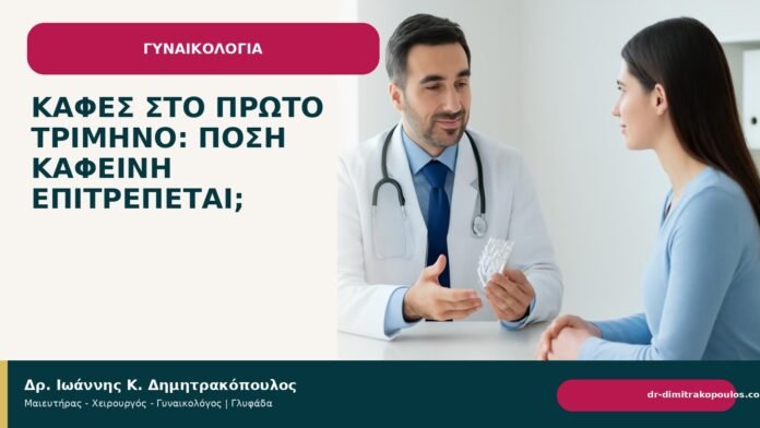 Καφές στο πρώτο τρίμηνο: πόση καφεΐνη επιτρέπεται; Καφές στο πρώτο τρίμηνο: πόση καφεΐνη επιτρέπεται; - Δρ. Ιωάννης Κ. Δημητρακόπουλος
