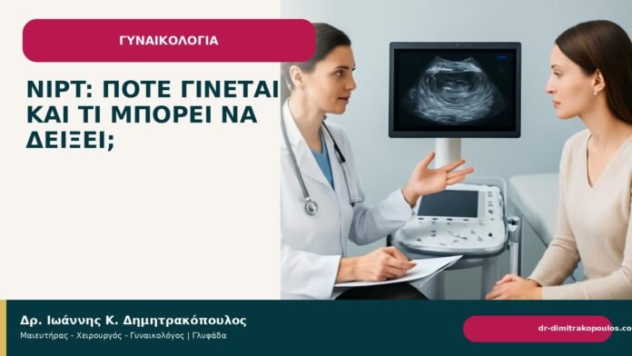 NIPT: πότε γίνεται και τι μπορεί να δείξει; NIPT: πότε γίνεται και τι μπορεί να δείξει; - Δρ. Ιωάννης Κ. Δημητρακόπουλος