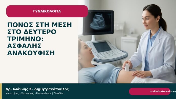 Πόνος στη μέση στο δεύτερο τρίμηνο: ασφαλής ανακούφιση - Δρ. Ιωάννης Κ. Δημητρακόπουλος