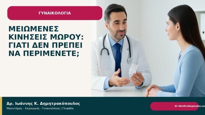 Μειωμένες κινήσεις μωρού: γιατί δεν πρέπει να περιμένετε; - Δρ. Ιωάννης Κ. Δημητρακόπουλος
