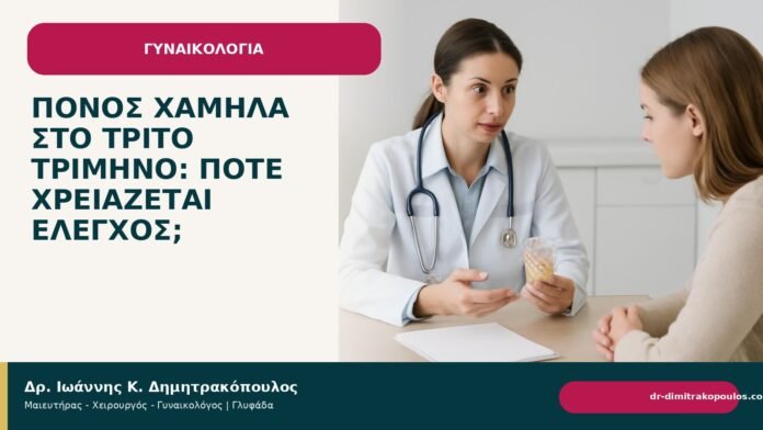 Πόνος χαμηλά στο τρίτο τρίμηνο: πότε χρειάζεται έλεγχος; - Δρ. Ιωάννης Κ. Δημητρακόπουλος