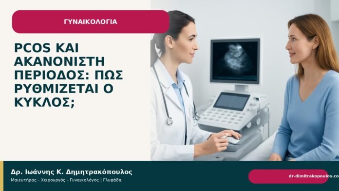 PCOS και ακανόνιστη περίοδος: πώς ρυθμίζεται ο κύκλος; PCOS και ακανόνιστη περίοδος: πώς ρυθμίζεται ο κύκλος; - Δρ. Ιωάννης Κ. Δημητρακόπουλος