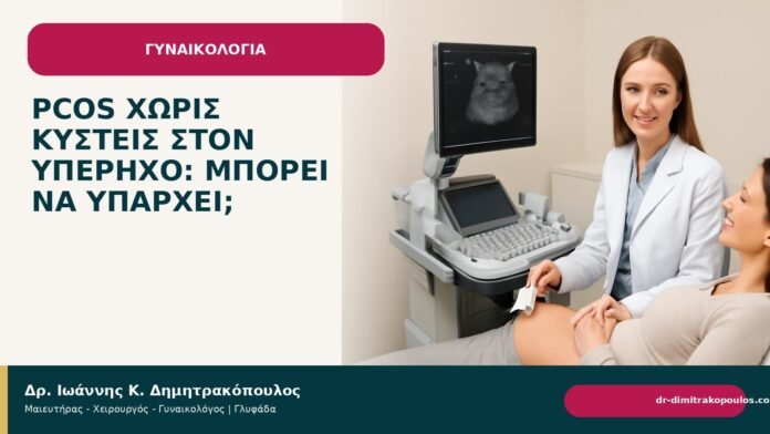 PCOS χωρίς κύστεις στον υπέρηχο: μπορεί να υπάρχει; PCOS χωρίς κύστεις στον υπέρηχο: μπορεί να υπάρχει; - Δρ. Ιωάννης Κ. Δημητρακόπουλος