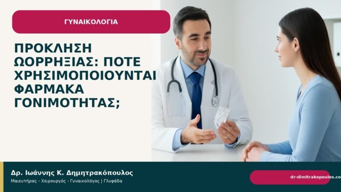 Πρόκληση ωορρηξίας: πότε χρησιμοποιούνται φάρμακα γονιμότητας; Πρόκληση ωορρηξίας: πότε χρησιμοποιούνται φάρμακα γονιμότητας; - Δρ. Ιωάννης Κ. Δημητρακόπουλος