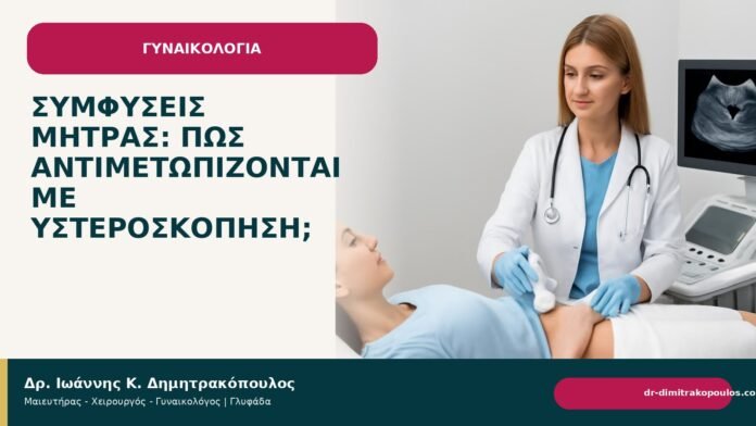 Συμφύσεις μήτρας: πώς αντιμετωπίζονται με υστεροσκόπηση; - Δρ. Ιωάννης Κ. Δημητρακόπουλος