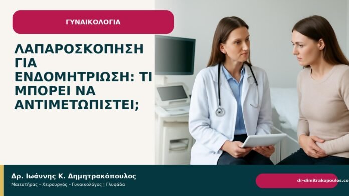 Λαπαροσκόπηση για ενδομητρίωση: τι μπορεί να αντιμετωπιστεί; Λαπαροσκόπηση για ενδομητρίωση: τι μπορεί να αντιμετωπιστεί; - Δρ. Ιωάννης Κ. Δημητρακόπουλος