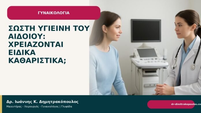 Σωστή υγιεινή του αιδοίου: χρειάζονται ειδικά καθαριστικά; - Δρ. Ιωάννης Κ. Δημητρακόπουλος