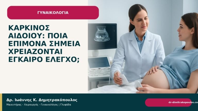 Καρκίνος αιδοίου: ποια επίμονα σημεία χρειάζονται έγκαιρο έλεγχο; - Δρ. Ιωάννης Κ. Δημητρακόπουλος