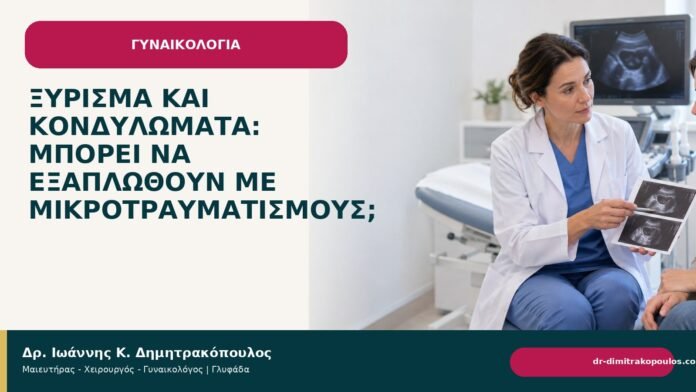 Ξύρισμα και κονδυλώματα: μπορεί να εξαπλωθούν με μικροτραυματισμούς; Ξύρισμα και κονδυλώματα: μπορεί να εξαπλωθούν με μικροτραυματισμούς; - Δρ. Ιωάννης Κ. Δημητρακόπουλος
