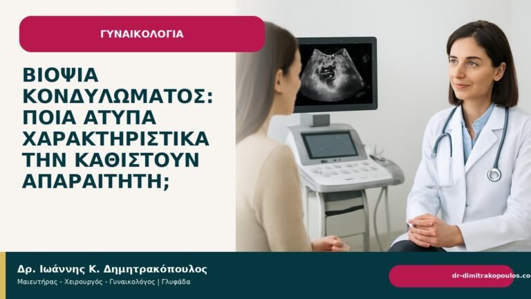 Βιοψία κονδυλώματος: ποια άτυπα χαρακτηριστικά την καθιστούν απαραίτητη; - Δρ. Ιωάννης Κ. Δημητρακόπουλος