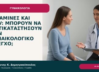 Βιταμίνες και HPV: μπορούν να αντικαταστήσουν τον γυναικολογικό έλεγχο; Βιταμίνες και HPV: μπορούν να αντικαταστήσουν τον γυναικολογικό έλεγχο; - Δρ. Ιωάννης Κ. Δημητρακόπουλος