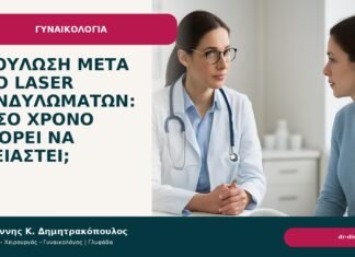 Επούλωση μετά από laser κονδυλωμάτων: πόσο χρόνο μπορεί να χρειαστεί; Επούλωση μετά από laser κονδυλωμάτων: πόσο χρόνο μπορεί να χρειαστεί; - Δρ. Ιωάννης Κ. Δημητρακόπουλος