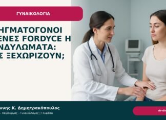 Σμηγματογόνοι αδένες Fordyce ή κονδυλώματα: πώς ξεχωρίζουν; - Δρ. Ιωάννης Κ. Δημητρακόπουλος