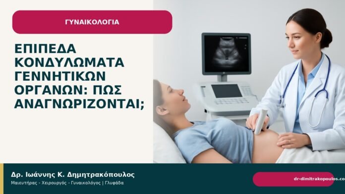 Επίπεδα κονδυλώματα γεννητικών οργάνων: πώς αναγνωρίζονται; - Δρ. Ιωάννης Κ. Δημητρακόπουλος