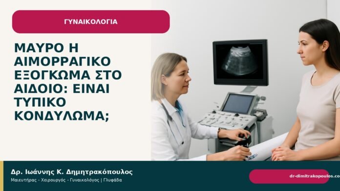 Μαύρο ή αιμορραγικό εξόγκωμα στο αιδοίο: είναι τυπικό κονδύλωμα; - Δρ. Ιωάννης Κ. Δημητρακόπουλος