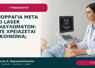 Αιμορραγία μετά από laser κονδυλωμάτων: πότε χρειάζεται επικοινωνία; Αιμορραγία μετά από laser κονδυλωμάτων: πότε χρειάζεται επικοινωνία; - Δρ. Ιωάννης Κ. Δημητρακόπουλος