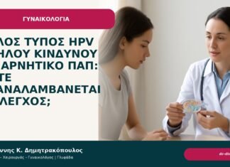 Άλλος τύπος HPV υψηλού κινδύνου με αρνητικό Παπ: πότε επαναλαμβάνεται ο έλεγχος; - Δρ. Ιωάννης Κ. Δημητρακόπουλος