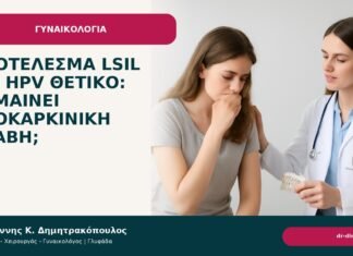 Αποτέλεσμα LSIL και HPV θετικό: σημαίνει προκαρκινική βλάβη; - Δρ. Ιωάννης Κ. Δημητρακόπουλος