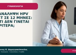 Επανάληψη HPV test σε 12 μήνες: γιατί δεν γίνεται νωρίτερα; Επανάληψη HPV test σε 12 μήνες: γιατί δεν γίνεται νωρίτερα; - Δρ. Ιωάννης Κ. Δημητρακόπουλος