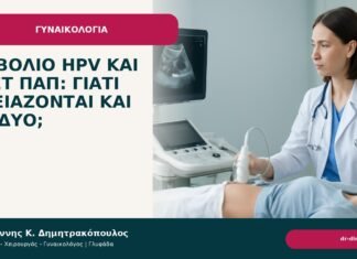 Εμβόλιο HPV και τεστ Παπ: γιατί χρειάζονται και τα δύο; Εμβόλιο HPV και τεστ Παπ: γιατί χρειάζονται και τα δύο; - Δρ. Ιωάννης Κ. Δημητρακόπουλος
