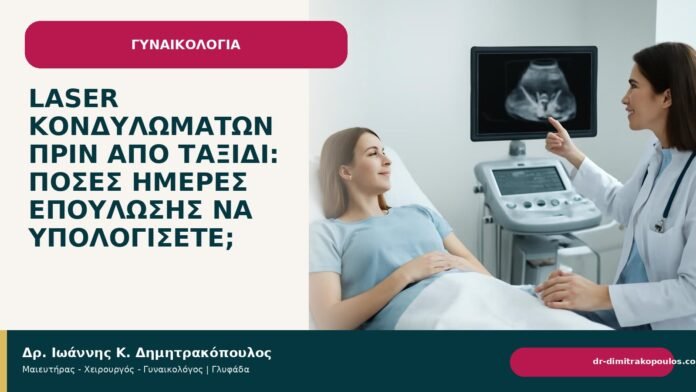 Laser κονδυλωμάτων πριν από ταξίδι: πόσες ημέρες επούλωσης να υπολογίσετε; - Δρ. Ιωάννης Κ. Δημητρακόπουλος