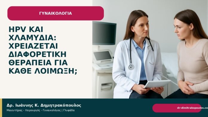 HPV και χλαμύδια: χρειάζεται διαφορετική θεραπεία για κάθε λοίμωξη; - Δρ. Ιωάννης Κ. Δημητρακόπουλος