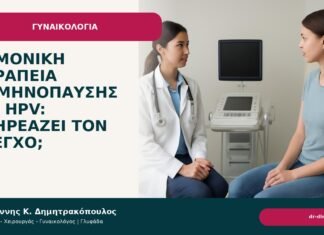 Ορμονική θεραπεία εμμηνόπαυσης και HPV: επηρεάζει τον έλεγχο; Ορμονική θεραπεία εμμηνόπαυσης και HPV: επηρεάζει τον έλεγχο; - Δρ. Ιωάννης Κ. Δημητρακόπουλος