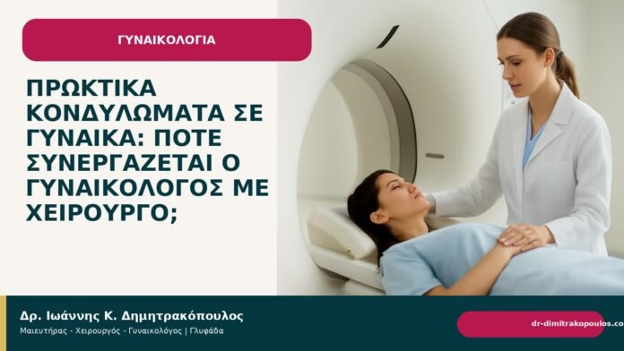 Πρωκτικά κονδυλώματα σε γυναίκα: πότε συνεργάζεται ο γυναικολόγος με χειρουργό; Πρωκτικά κονδυλώματα σε γυναίκα: πότε συνεργάζεται ο γυναικολόγος με χειρουργό; - Δρ. Ιωάννης Κ. Δημητρακόπουλος